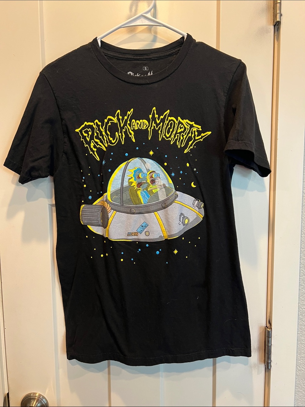 Rick and Morty Black Graphic Tee